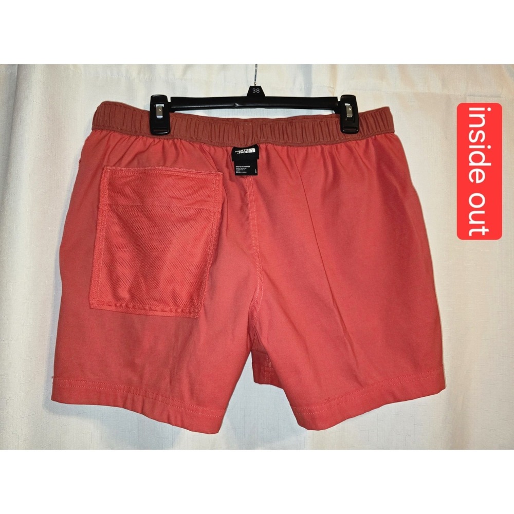 The North Face Mens Class V Water Shorts Horizon Red 5 Inch Inseam Size Large - Picture 8 of 11